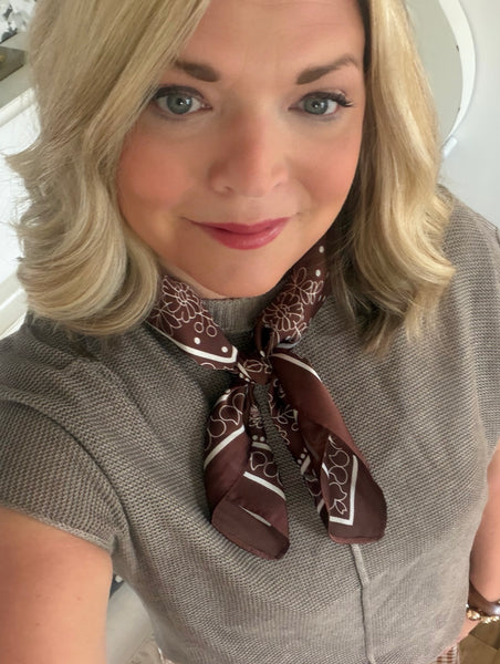 Chestnut Bloom Scarf