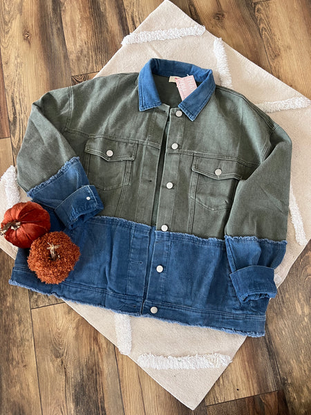 All My Heart Denim & Corduroy Jacket