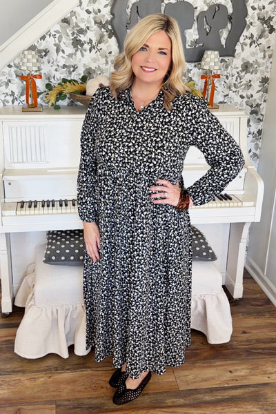 Midnight Meadow Maxi Dress