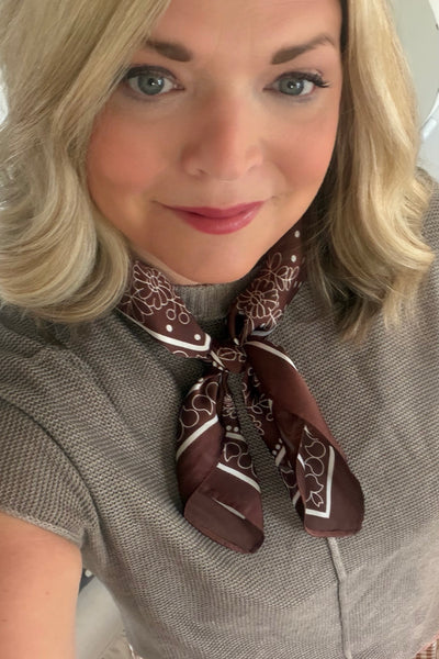 Chestnut Bloom Scarf
