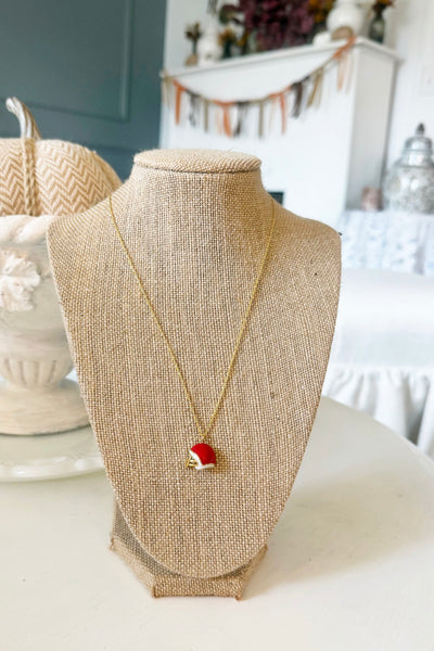 Game Day Helmet Necklace