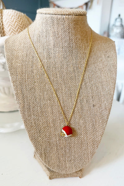 Game Day Helmet Necklace