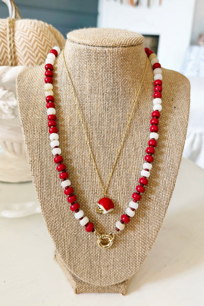 Game Day Helmet Necklace