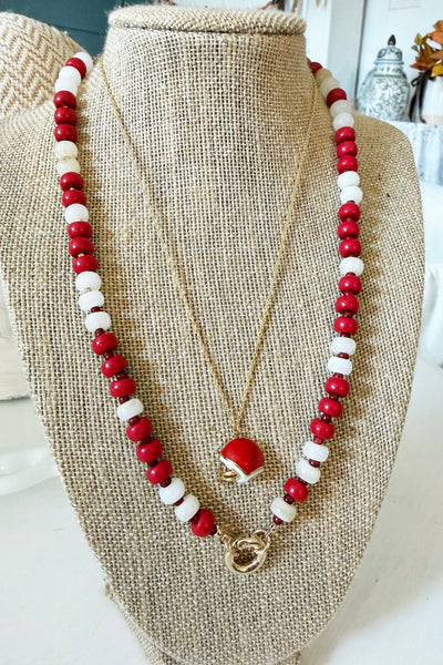 Game Day Helmet Necklace