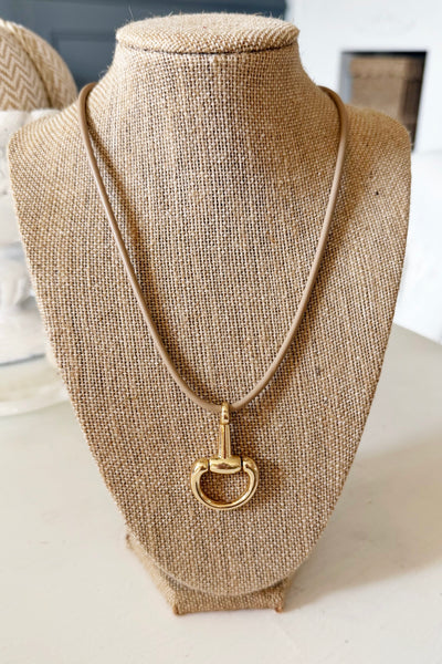 Finley Horse Bit Necklace