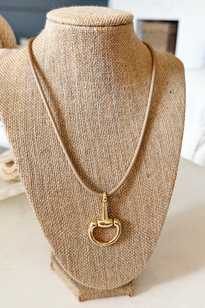 Finley Horse Bit Necklace