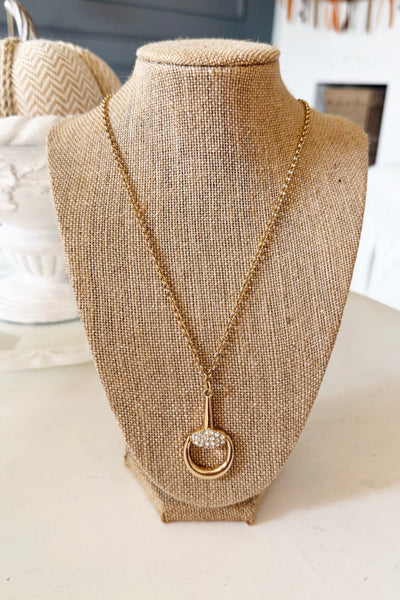 Randi Horse Bit Necklace