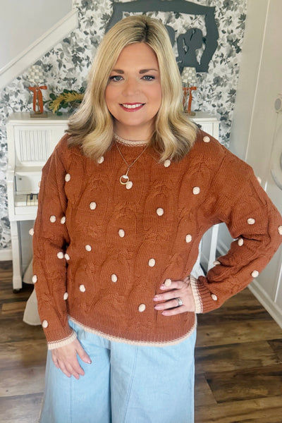 Autumn Dot Sweater