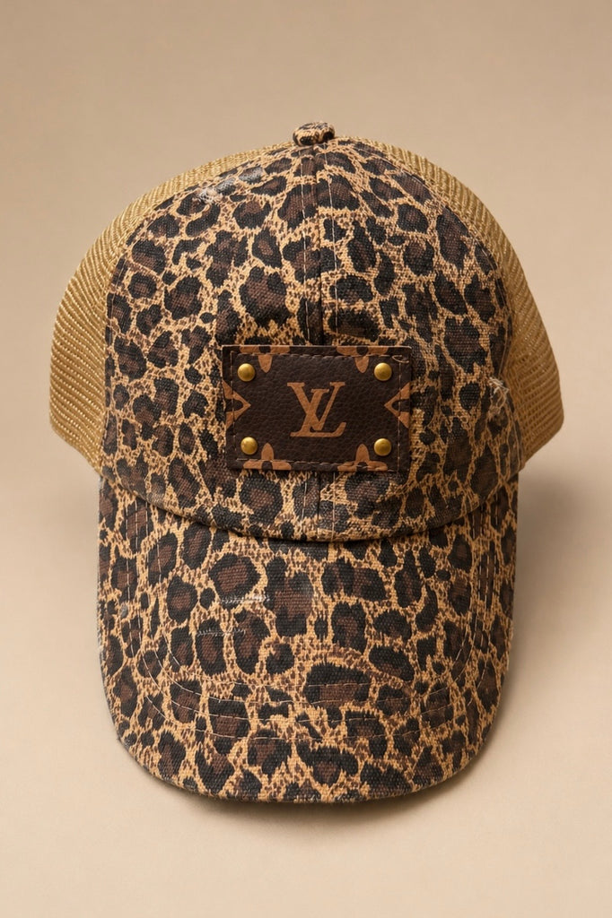 LV Upcycled Patch Hat