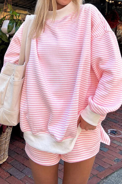 Sweet Simplicity Pink Stripe Set