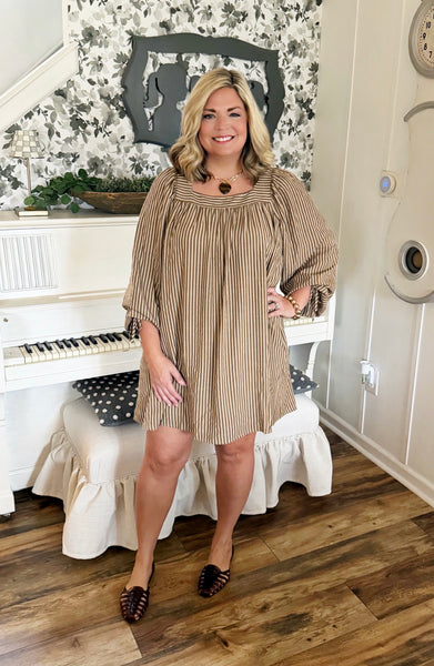 Oak & Honey Dress
