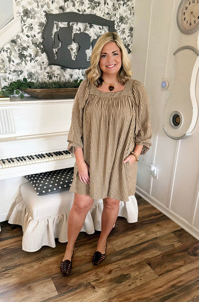 Oak & Honey Dress