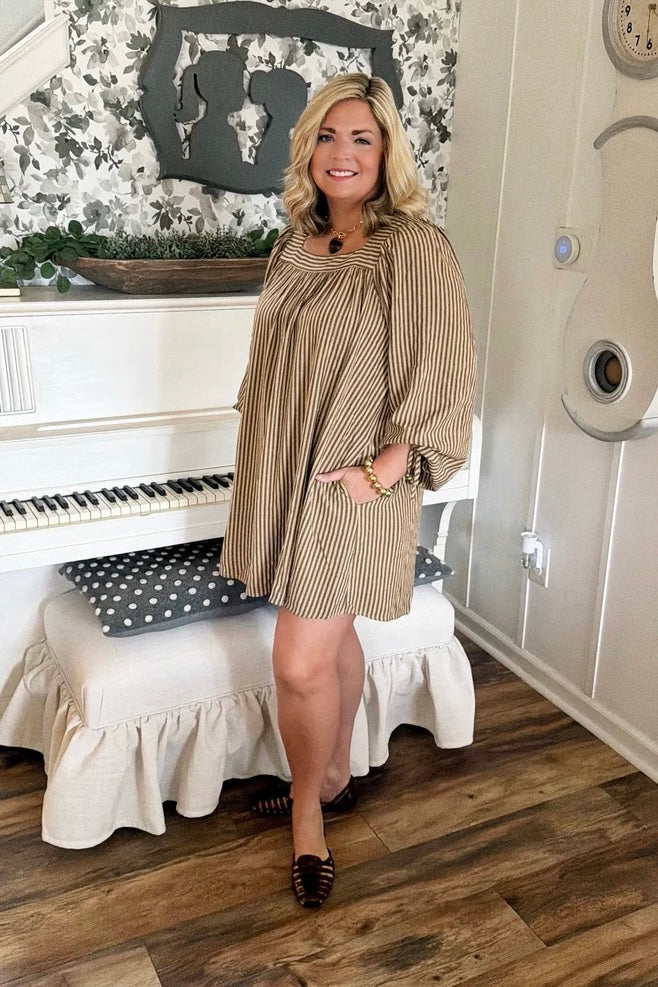 Oak & Honey Dress