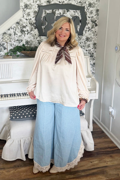 Ivory Grace Blouse