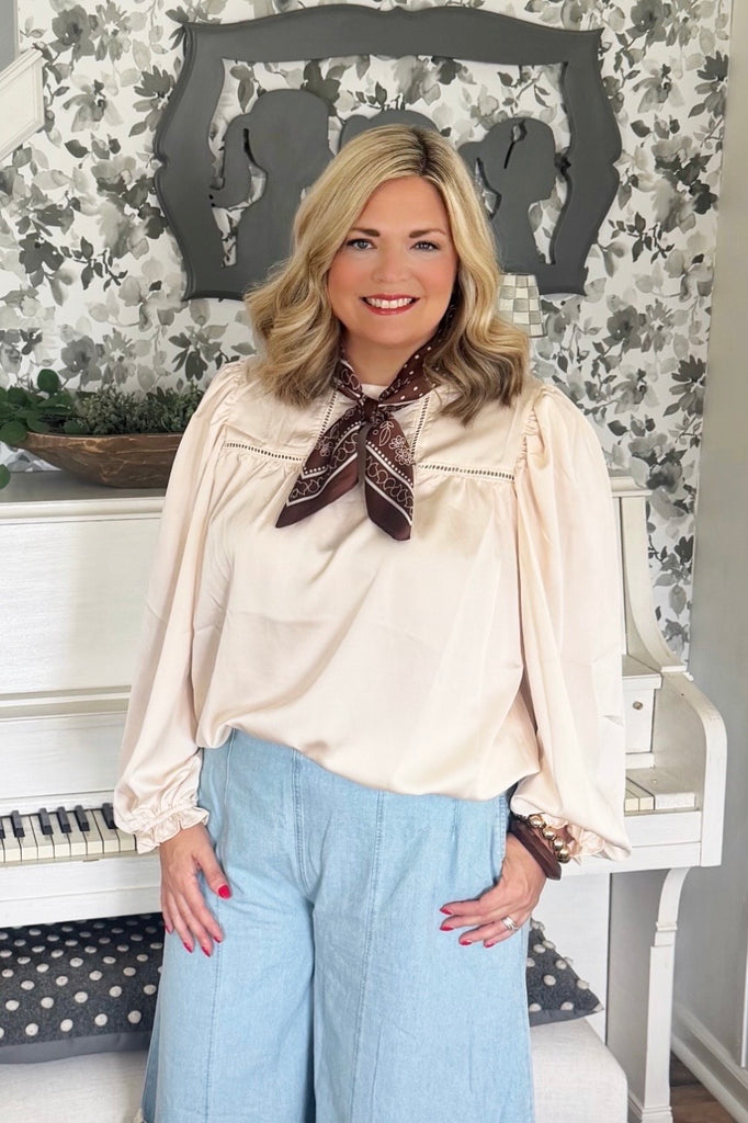 Ivory Grace Blouse