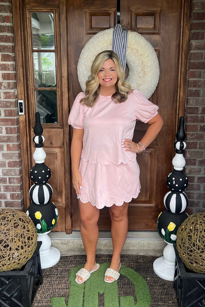 Charmed and Chic Scalloped Set